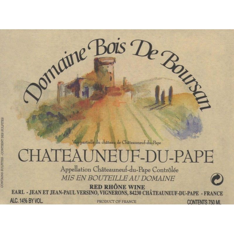 Domaine Bois de Boursan Chateauneuf-du-Pape 2021