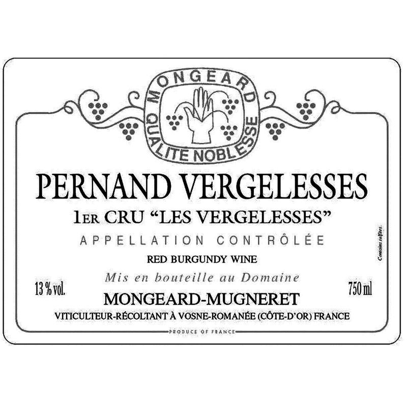 Domaine Mongeard-Mugneret Les Vergelesses, Pernand-Vergelesses 2020