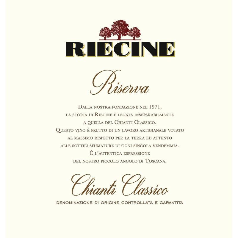 Riecine Chianti Classico Riserva 2020