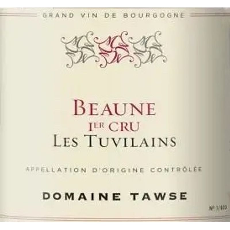 Domaine Tawse Les Tuvilains, Beaune Premier Cru 2022