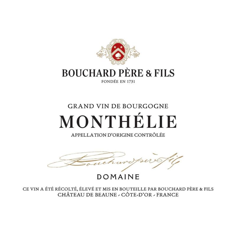 Bouchard Pere & Fils Monthelie 2018