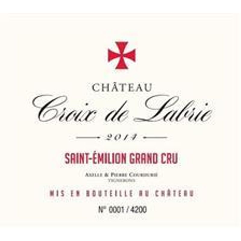 Chateau Croix de Labrie, Saint-Emilion 2022