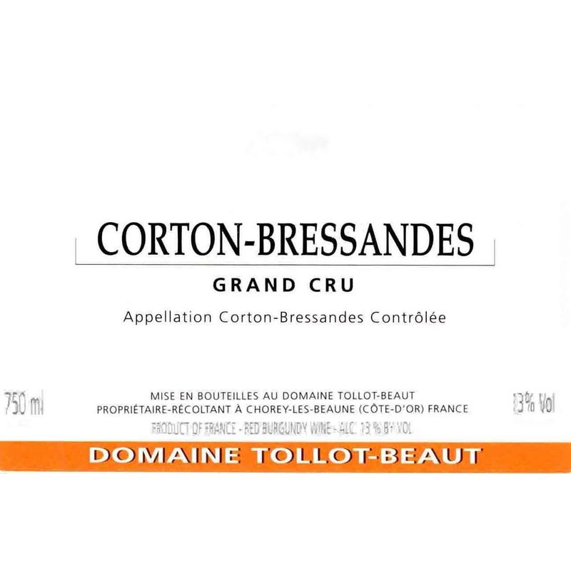 Domaine Tollot-Beaut Corton-Bressandes Grand Cru 2022