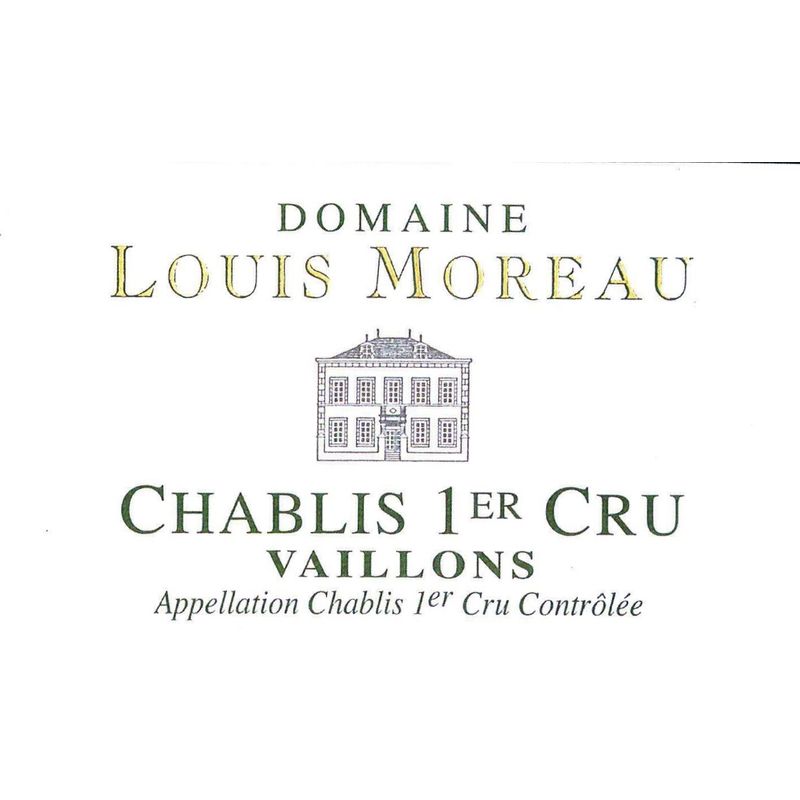 Domaine Louis Moreau Vaillons, Chablis Premier Cru 2021