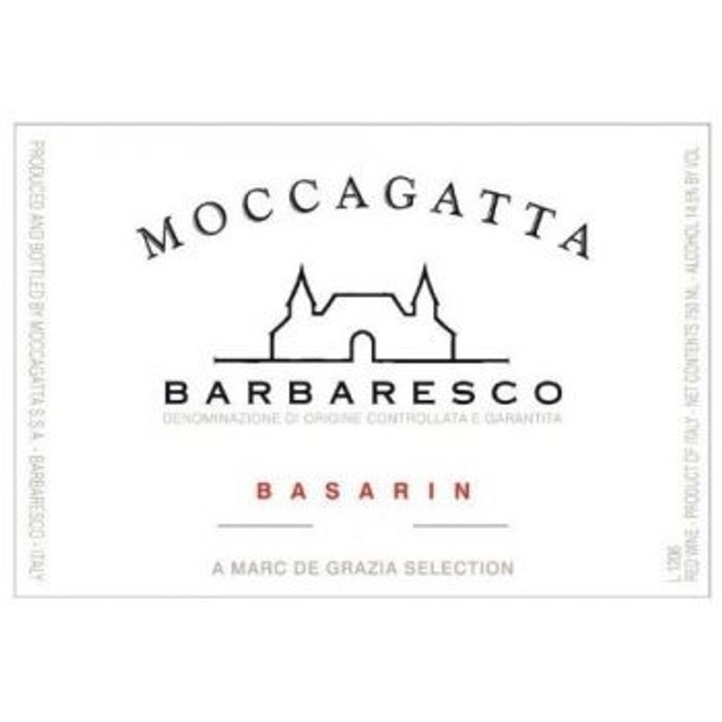 Barbaresco Basarin Moccagatta 2016
