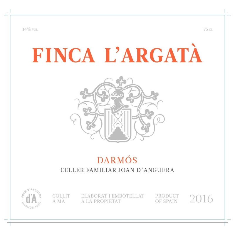 Joan d'Anguera Finca L'Argata 2016