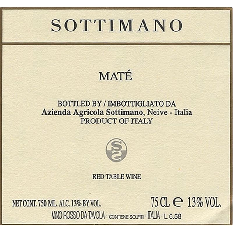 Sottimano Mate Brachetto 2022