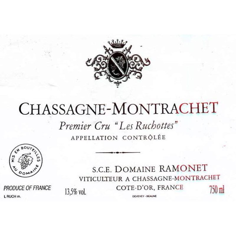 Domaine Ramonet Les Ruchottes, Chassagne-Montrachet 2020