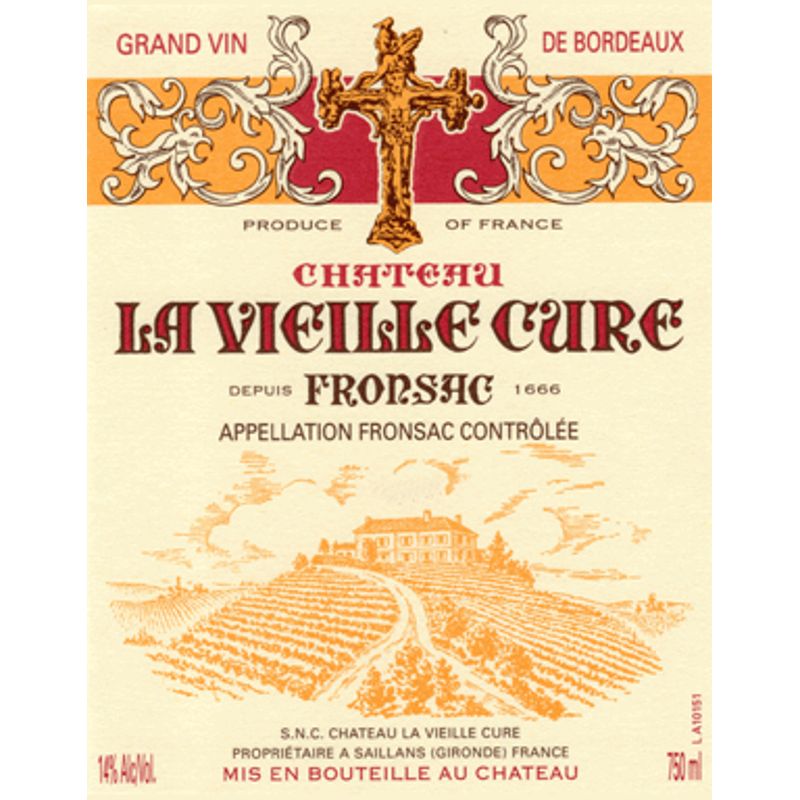 Chateau La Vieille Cure Fronsac 2021