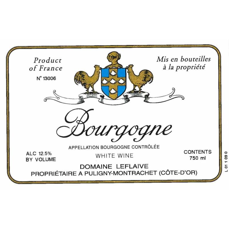 Bourgogne Blanc Domaine Leflaive 2020