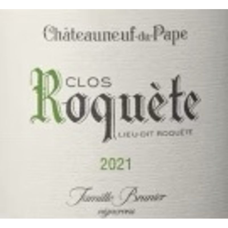 Domaine La Roquete Chateauneuf-du-Pape Clos La Roquete Blanc 2021