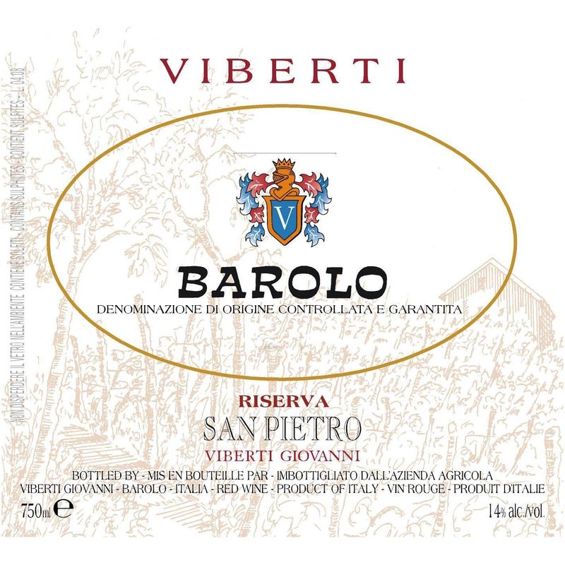 Viberti Giovanni 'San Pietro' Riserva, Barolo 2015