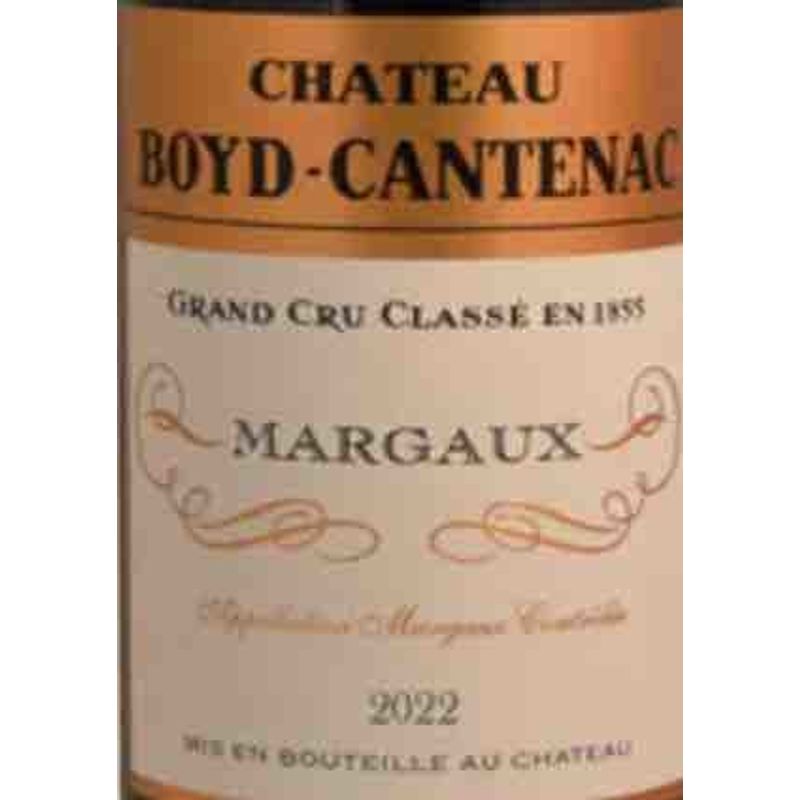 Chateau Boyd-Cantenac Margaux 2022