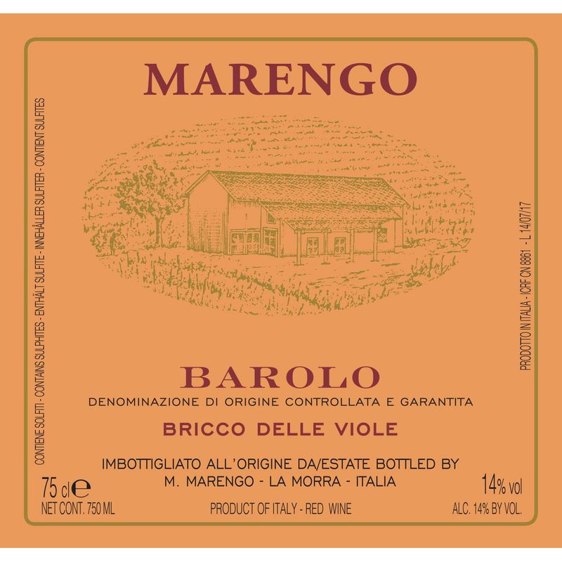 M. Marengo Barolo Bricco delle Viole 2018