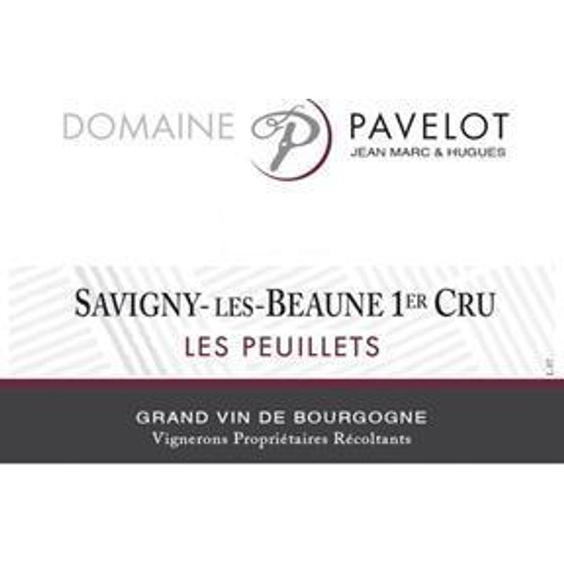 Domaine Jean-Marc & Hugues Pavelot Les Peuillets Savigny Les Beaune 2020