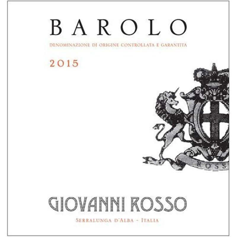 Giovanni Rosso Barolo DOCG 2017