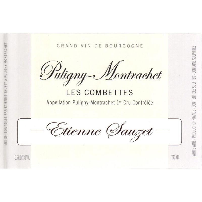 Etienne Sauzet Les Combettes, Puligny-Montrachet 2021