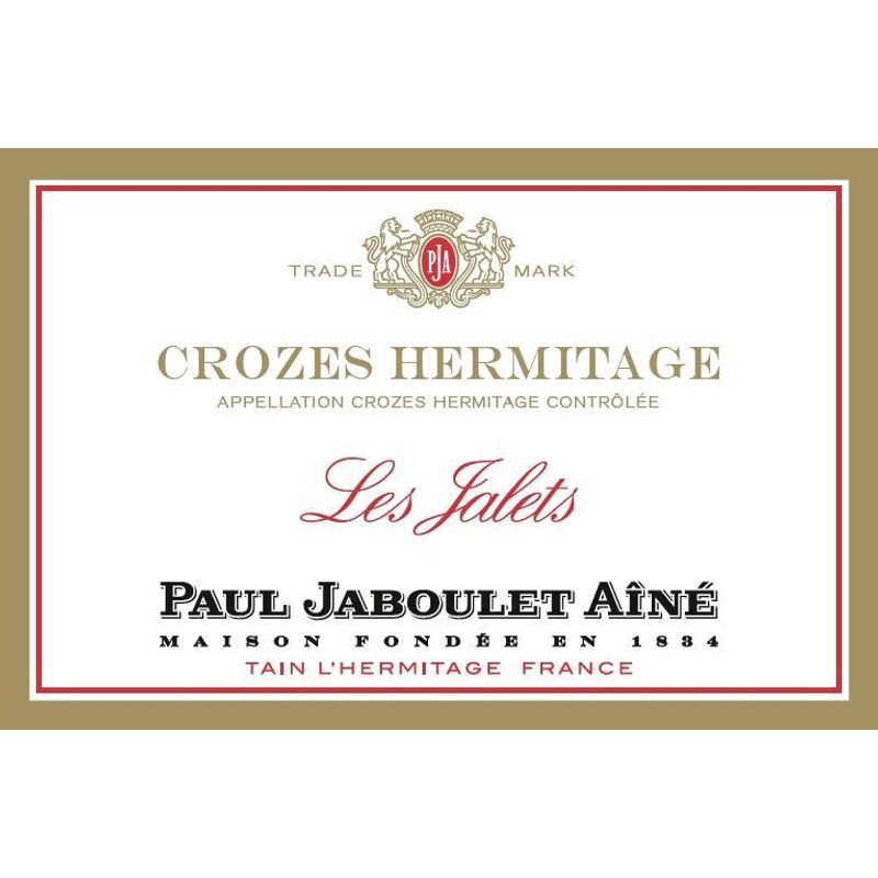 Jaboulet Les Jalets Rouge CrozesHermitage 2017 Chateau Cellars