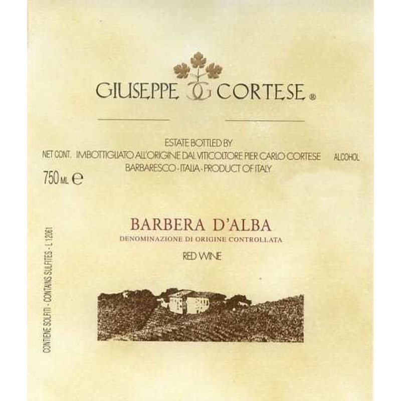Giuseppe Cortese Barbera d'Alba 2021