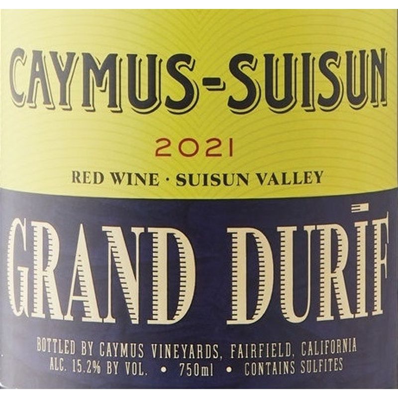 Caymus Suisun Grand Durif 2021
