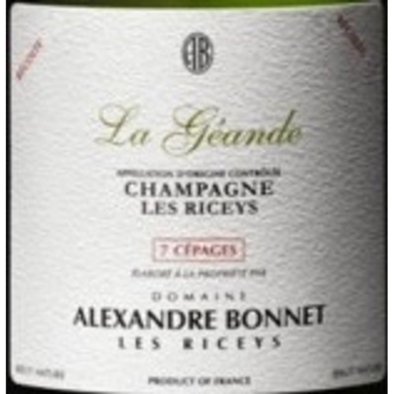 Alexandre Bonnet 'La Geande - 7 Cepages' Brut Nature 2018