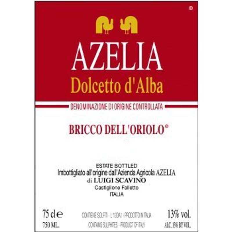 Azelia di Luigi Scavino Bricco dell'Oriolo Dolcetto d'Alba 2023