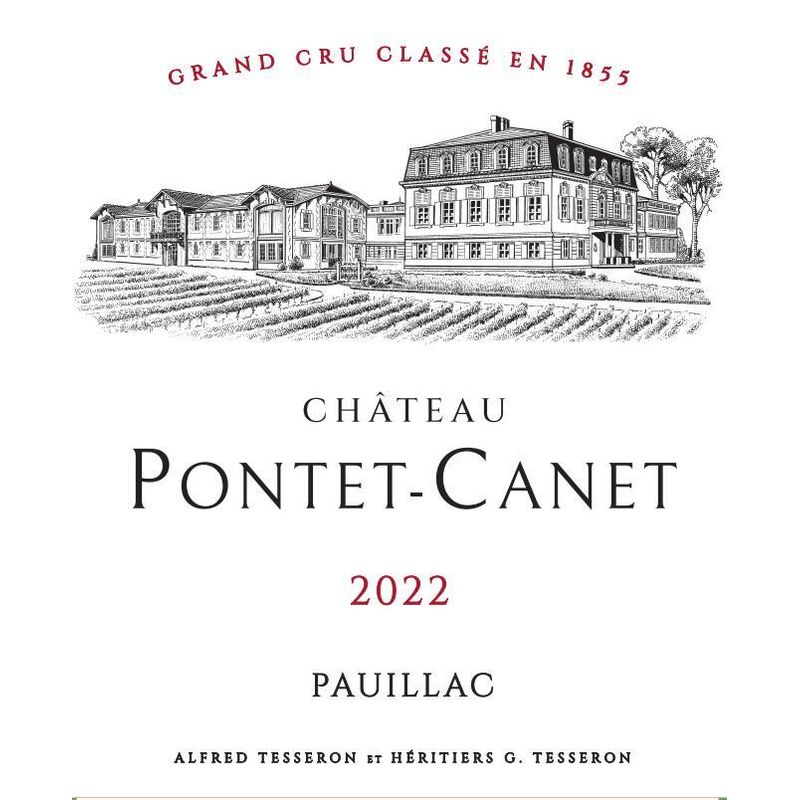 Chateau Pontet-Canet, Pauillac 2022