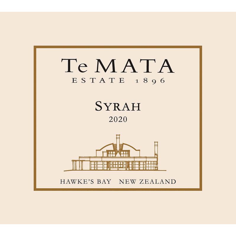 Te Mata Estate Vineyards Syrah 2020