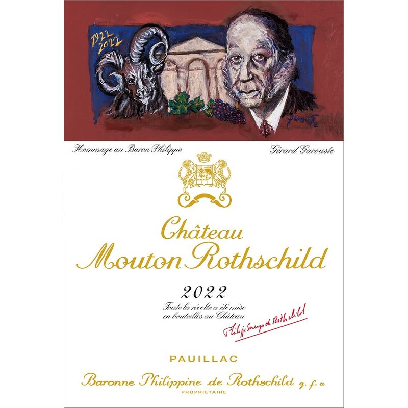 Chateau Mouton Rothschild, Pauillac 2022