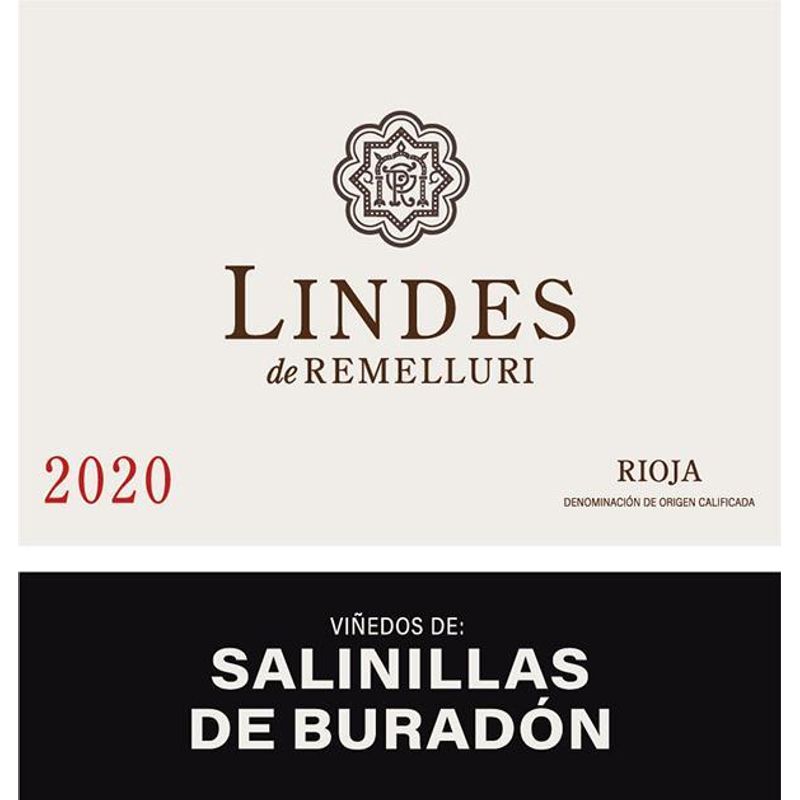 Lindes de Remelluri Salinillas de Buradon Rioja 2020