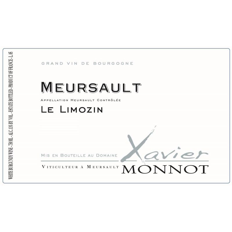 Xavier Monnot Meursault Le Limozin 2021