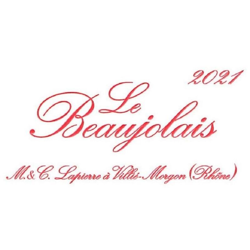 Domaine Marcel Lapierre Le Beaujolais 2021