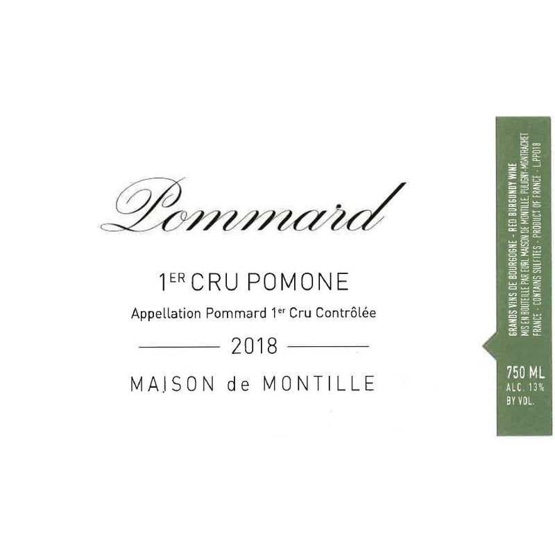 Pommard Pomone Montille 2018