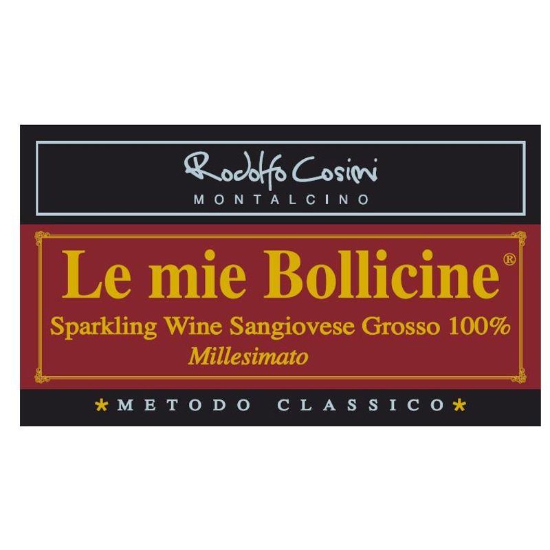 Rodolfo Cosimi Il Poggiolo Terra Rossa 'Le mie Bollicine' Method Traditional 2014