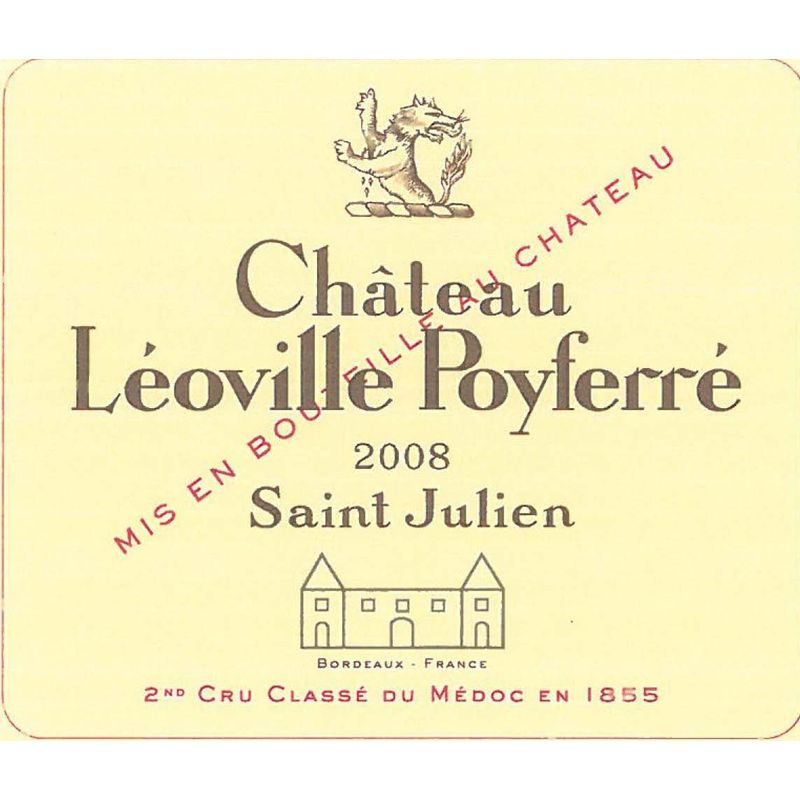 Chateau Leoville Poyferre 2008
