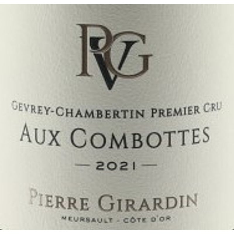 2021 Pierre Girardin Gevrey-Chambertin Premier Cru Aux Combottes