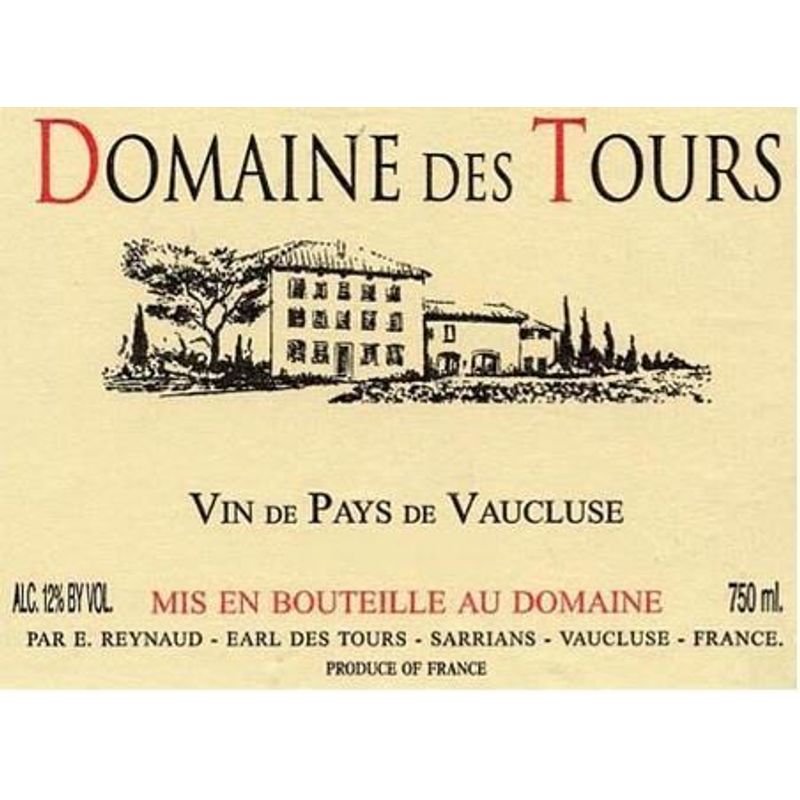 Domaine Des Tours blanc2015 & Rouge2016 - ワイン