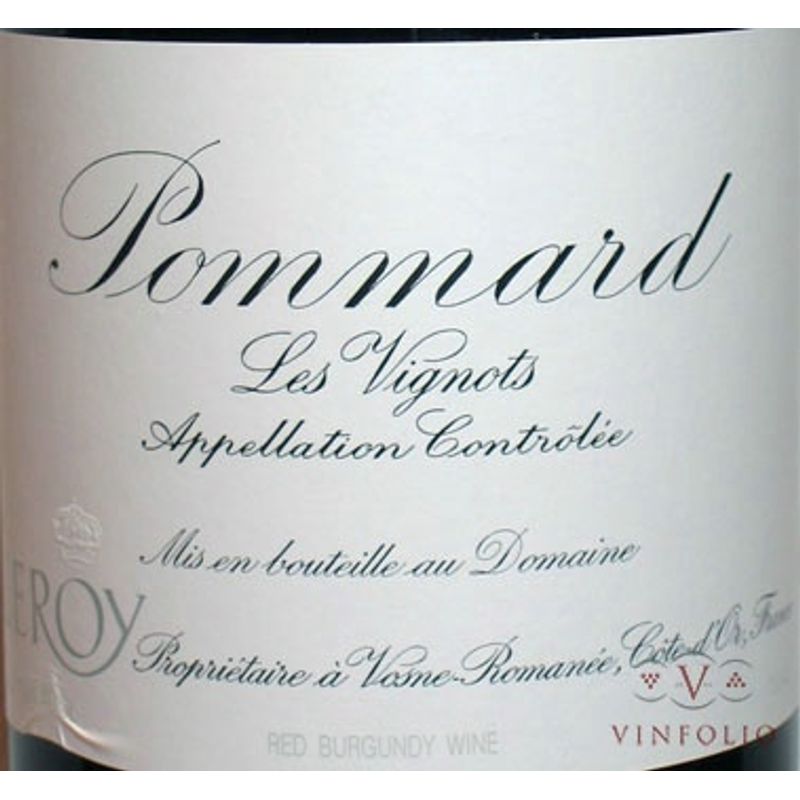 2011 Domaine Leroy Pommard Les Vignots [Future Arrival] - The Wine