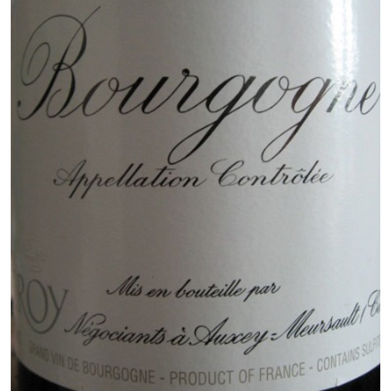 1999 Maison Leroy Bourgogne Rouge [Future Arrival] - The Wine Cellarage