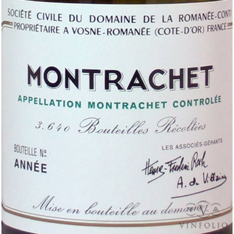 DRC モンラッシェ 1993年 の【空瓶】です DRC モンラッシェ 1993年 の【空瓶】です - メルカリ
