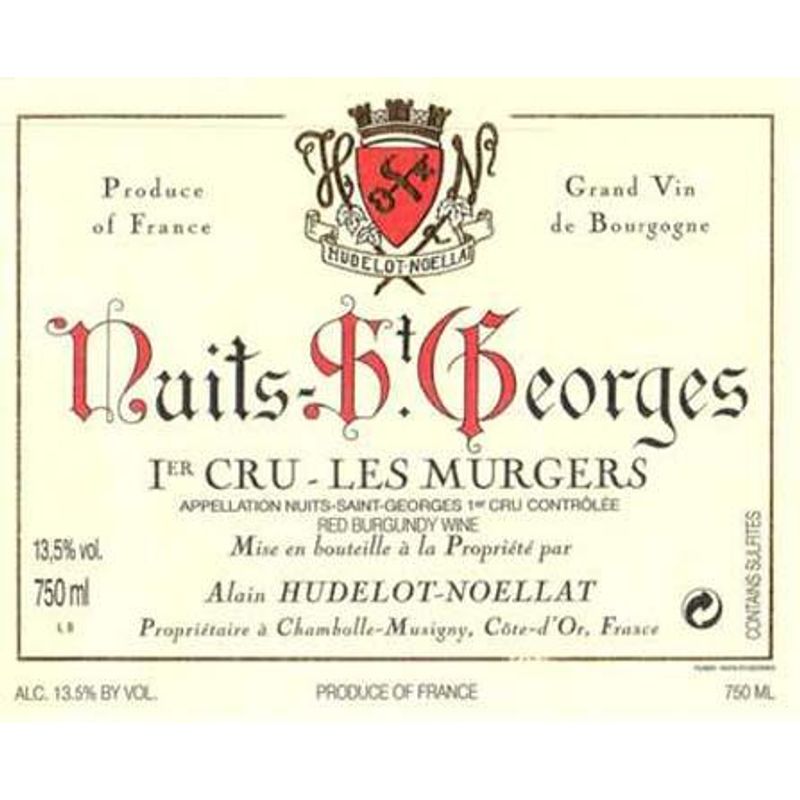 2017 Alain Hudelot-Noellat Nuits-Saint-Georges Premier Cru Aux Murgers ...