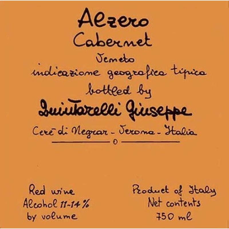 2012 Quintarelli Giuseppe Alzero Cabernet Franc Veneto [Future Arrival ...