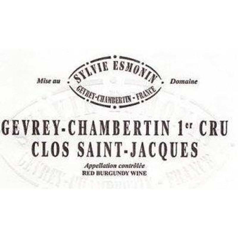 2002 Sylvie Esmonin Gevrey-Chambertin Premier Cru Clos Saint