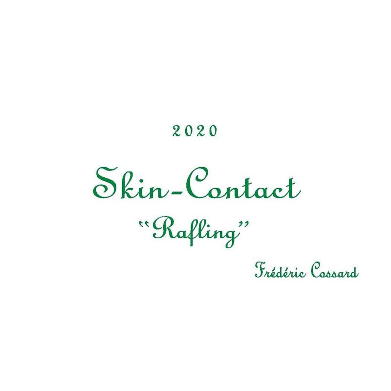 2020 Frederic Cossard Rafling VdF [Future Arrival] - The Wine Cellarage