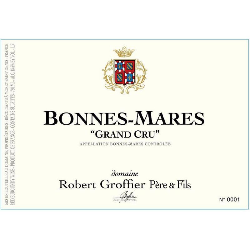 2020 Robert Groffier Bonnes Mares Grand Cru [Future Arrival] - The Wine ...