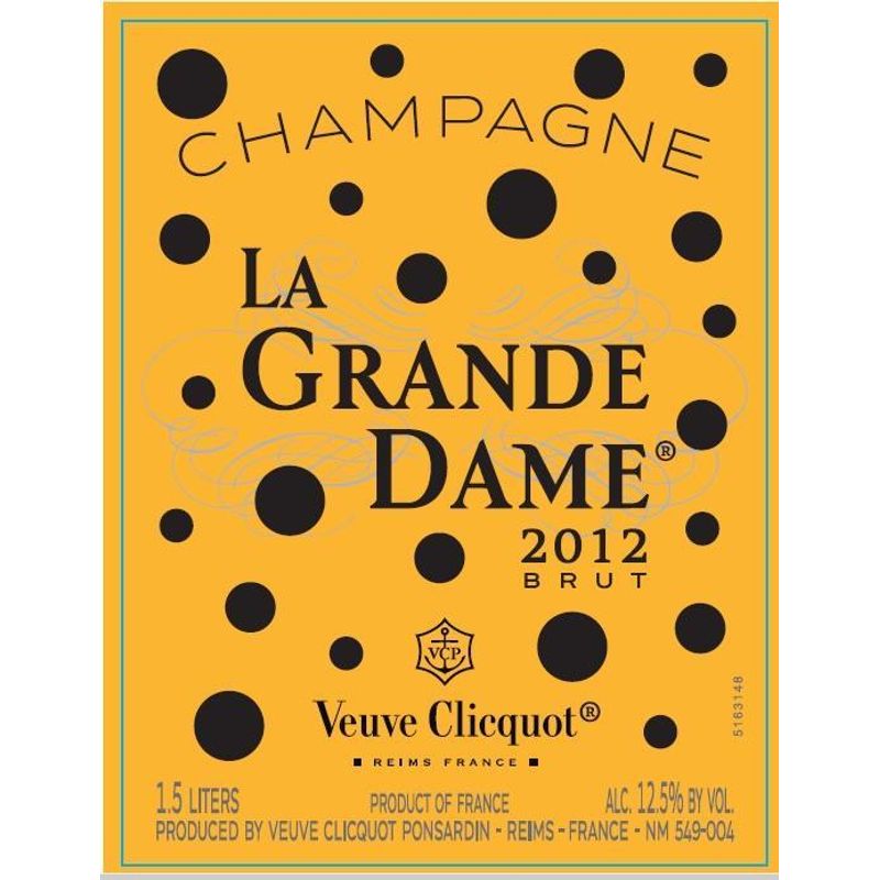 2012 Veuve Clicquot La Grande Dame X Yayoi Kusama [Future Arrival