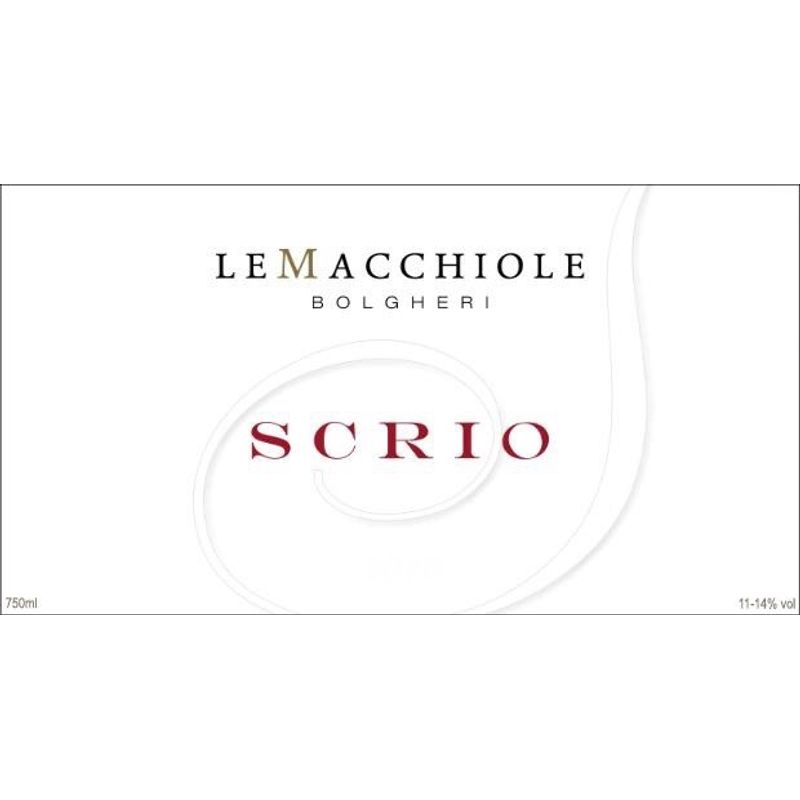 2003 Le Macchiole Scrio Toscana [Future Arrival] - The Wine Cellarage