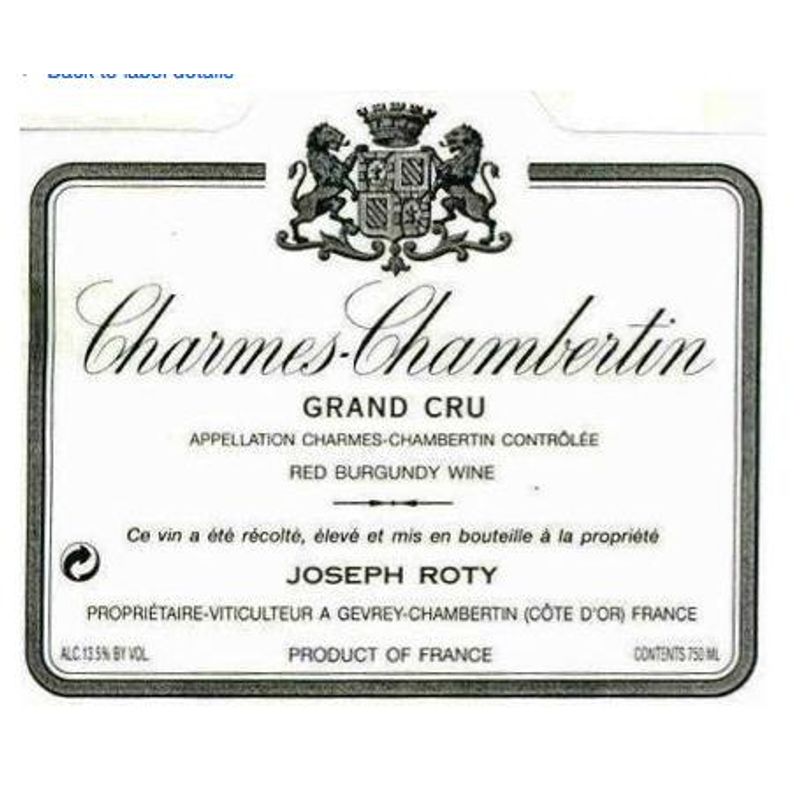 Charmes-Chambertin Grand Cru, Arnaud Mortet