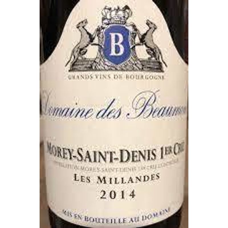 2014 Domaine Des Beaumont Morey Saint Denis Les Millandes Premier