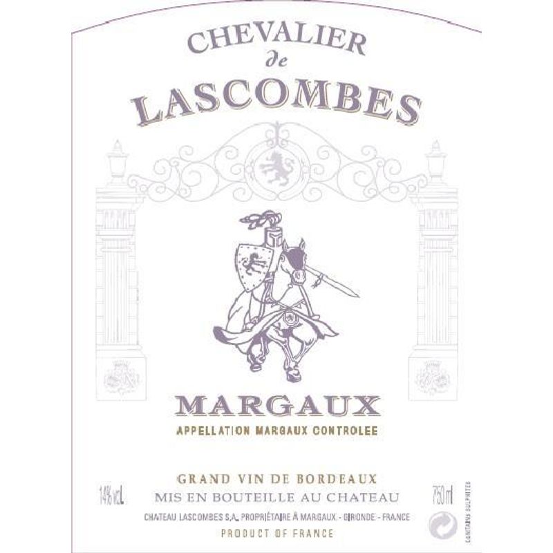 2020 Chevalier de The - [Future Margaux Lascombes Wine Arrival] Cellarage
